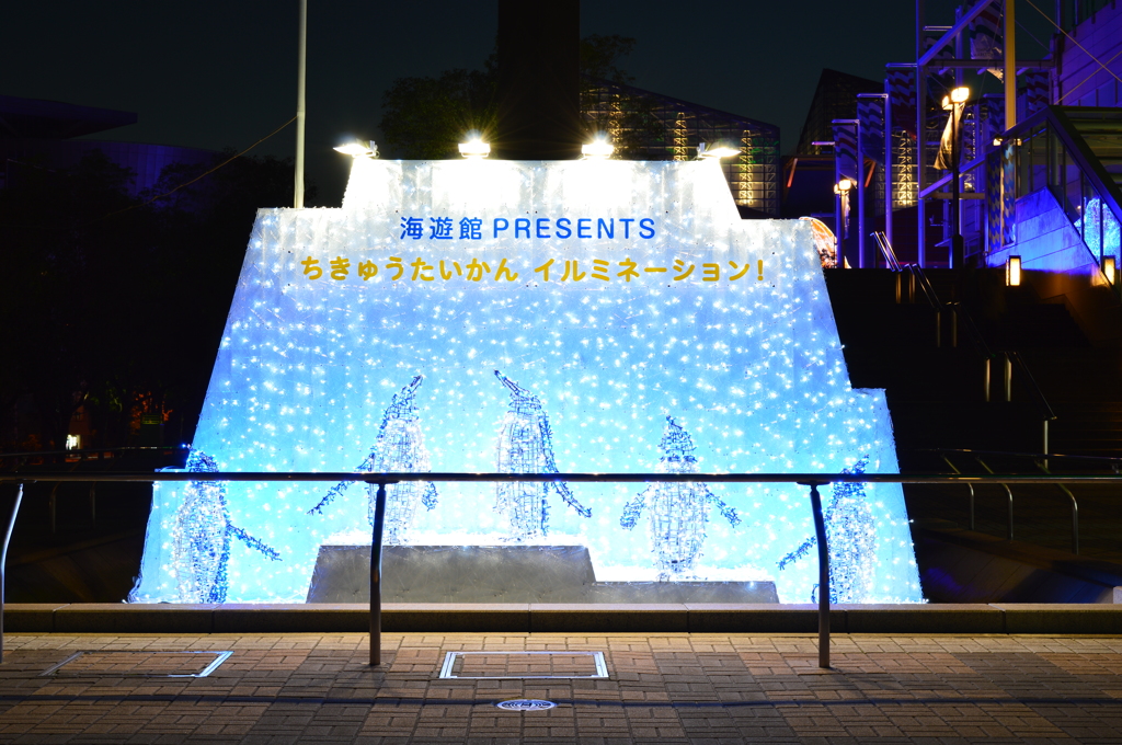海遊館イルミネーション　1