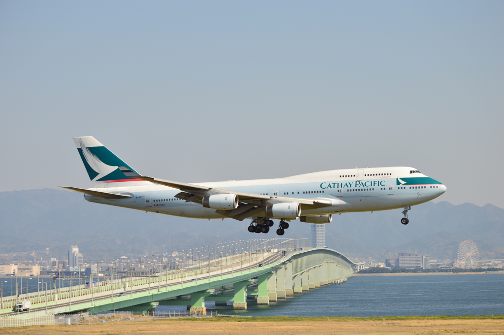 CATHAY PACIFIC 747 ジャンボ