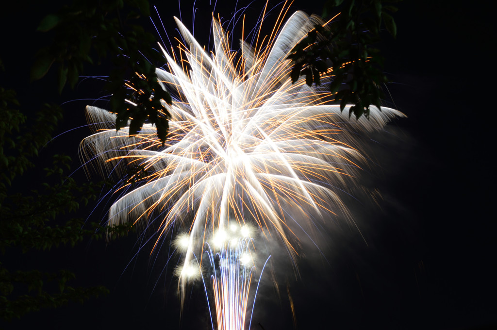 天神祭奉納花火　7