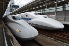 のぞみ700系とN700系　