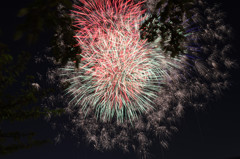 天神祭奉納花火　11