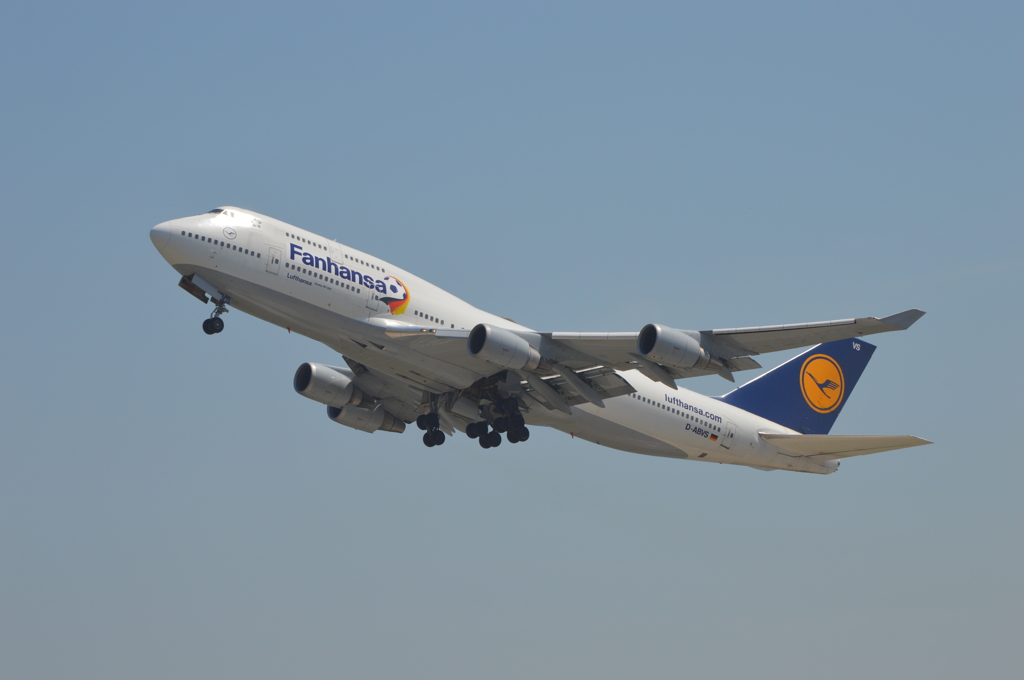 Lufthansa ボーイング747-400