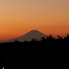 大晦日の富士山