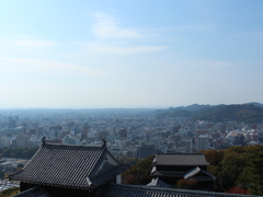 松山城からの眺め