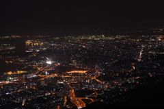皿倉山で