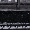 雪の降る駅１