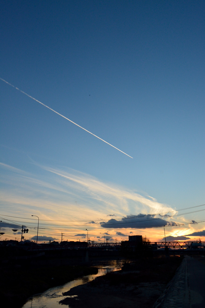 ヒコーキ雲