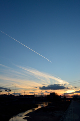 ヒコーキ雲