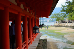 厳島神社の奥行き