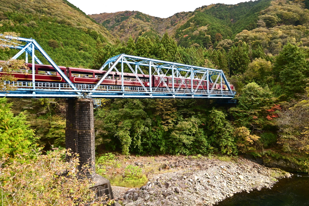 わたらせ渓谷鉄道トロッコ列車