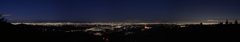 登谷山からの夜景