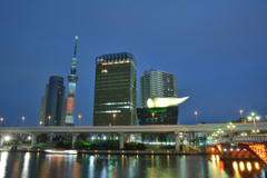 浅草からの夜景