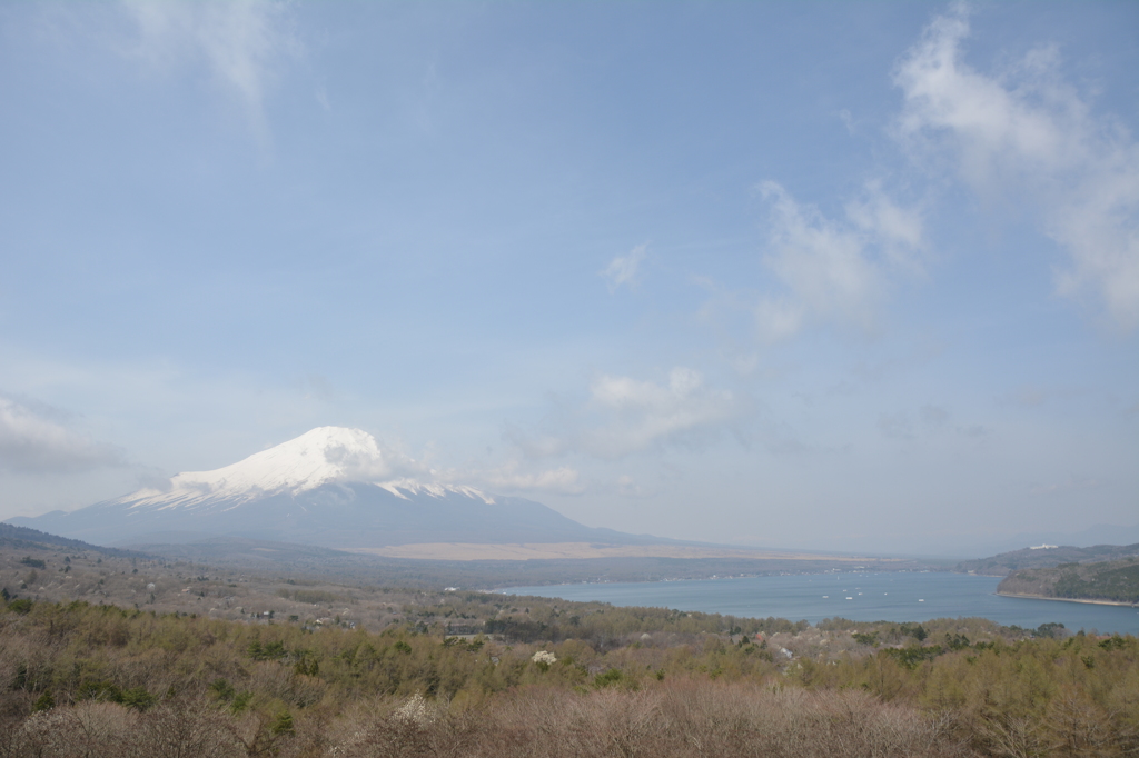 富士山と山中湖