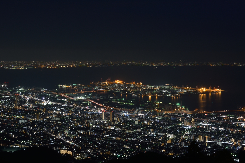 神戸の夜景（摩耶山）