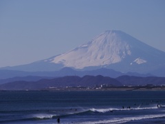 湘南からの富士山
