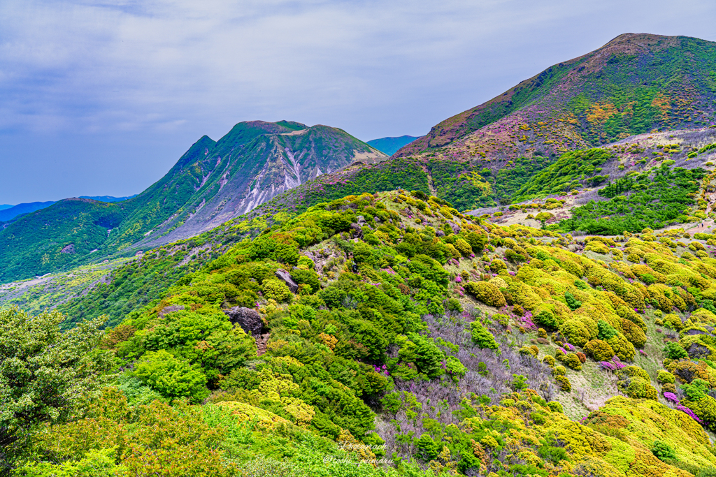 沓掛山山頂から