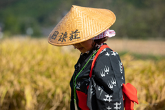 大分県豊後高田市　田染荘　収穫祭