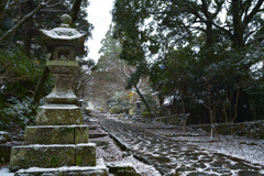 この参道沿いには、多くの宿坊があったとのこと