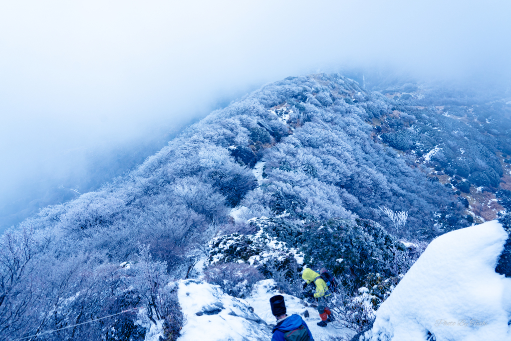 01 沓掛山から登山