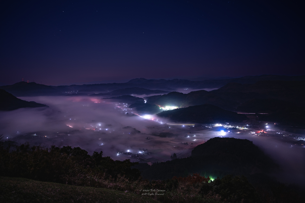 攻めてくる雲海