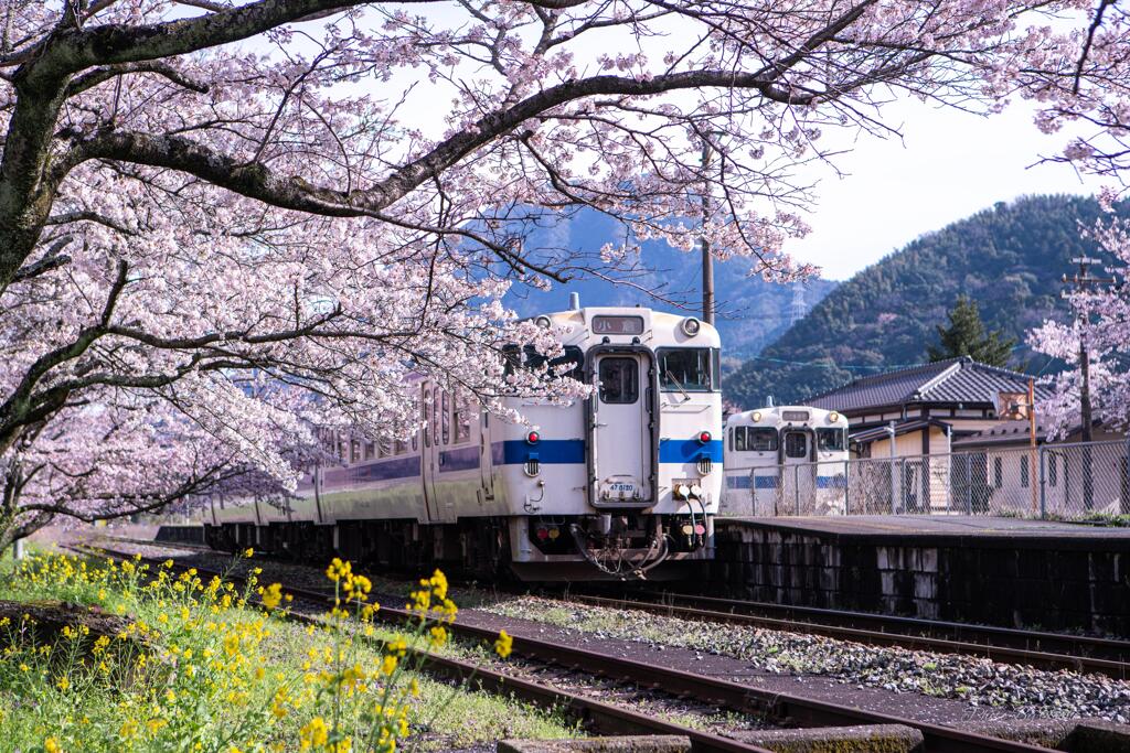 日田彦山線　採銅所駅