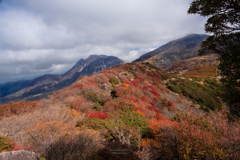 沓掛山からの紅葉