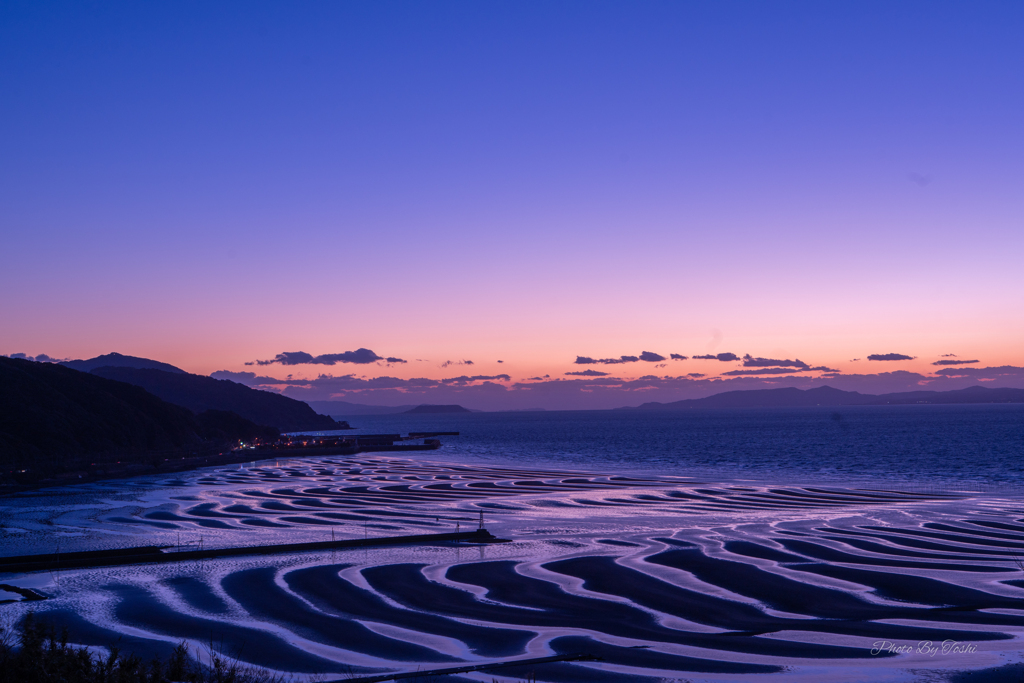 御興来海岸　ブルーモーメント