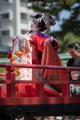 下関　先帝祭　赤間神宮　太夫　外八文字