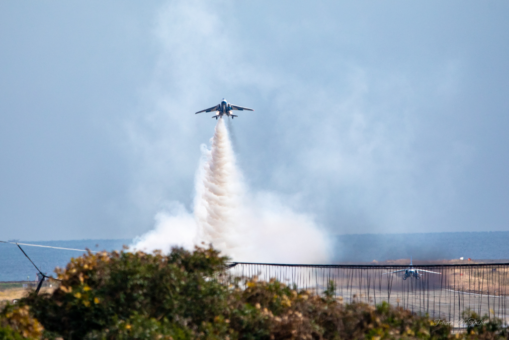 築城航空祭　前日予行（Blue-1）