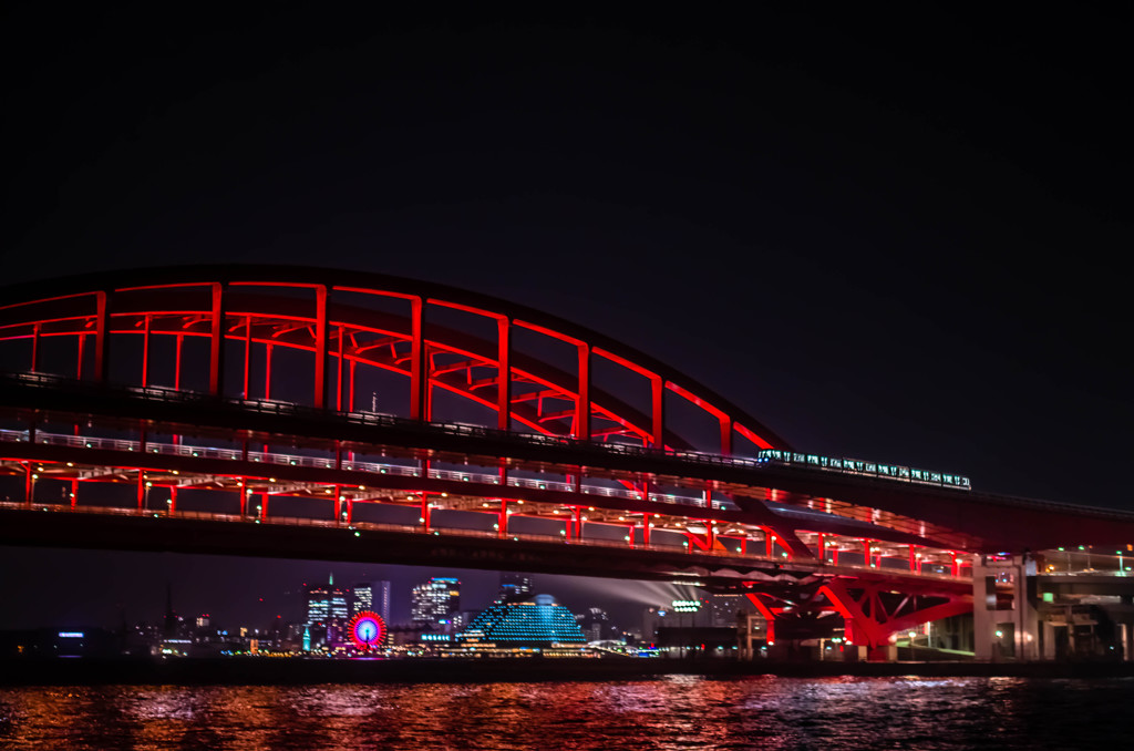神戸大橋 with ポートライナー