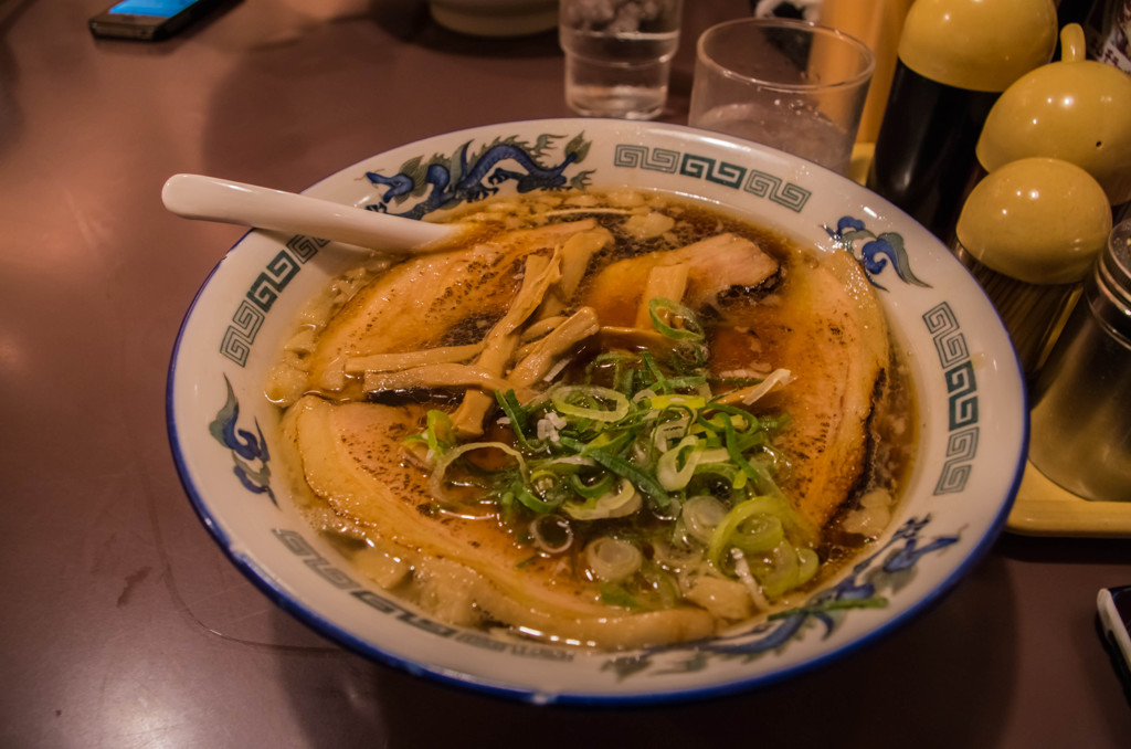 旅の締めは尾道ラーメン