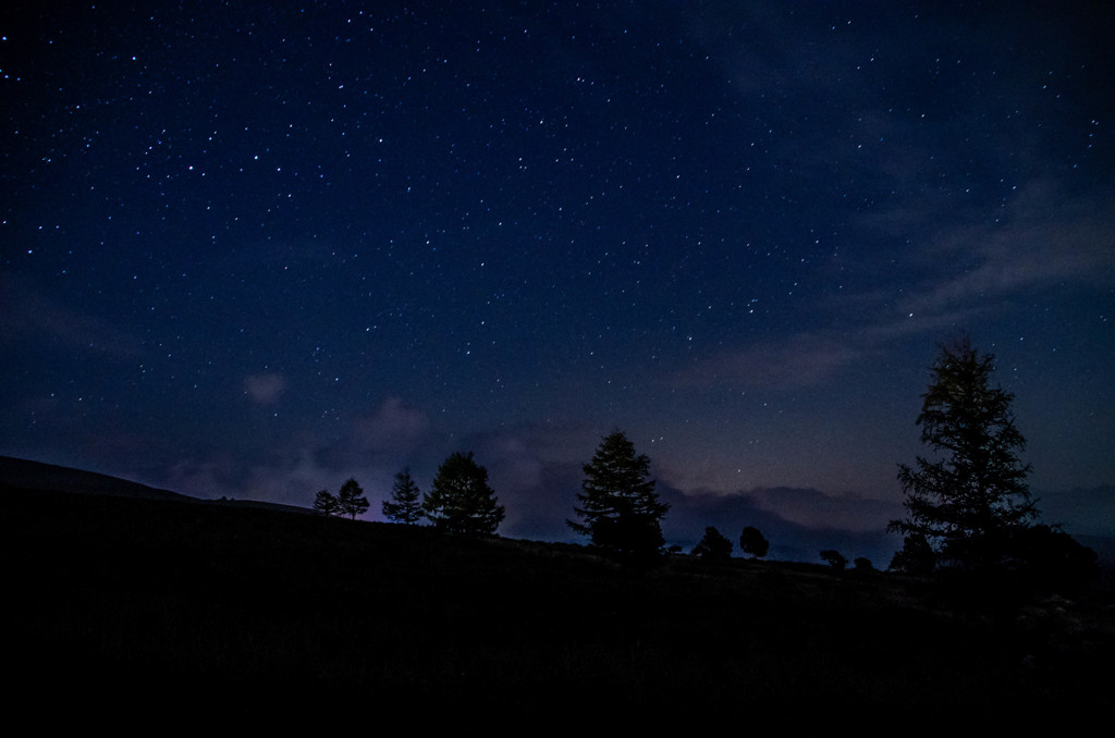 星空の霧ヶ峰