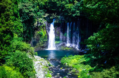 白糸の滝②