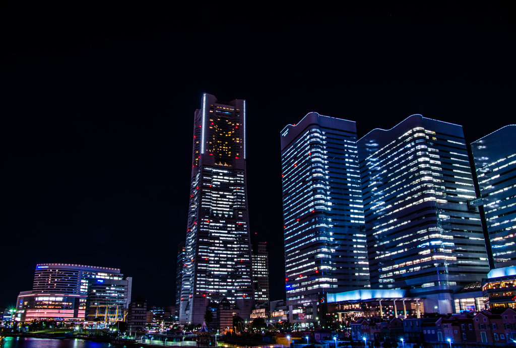 夜の横浜