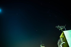 神戸の夜空