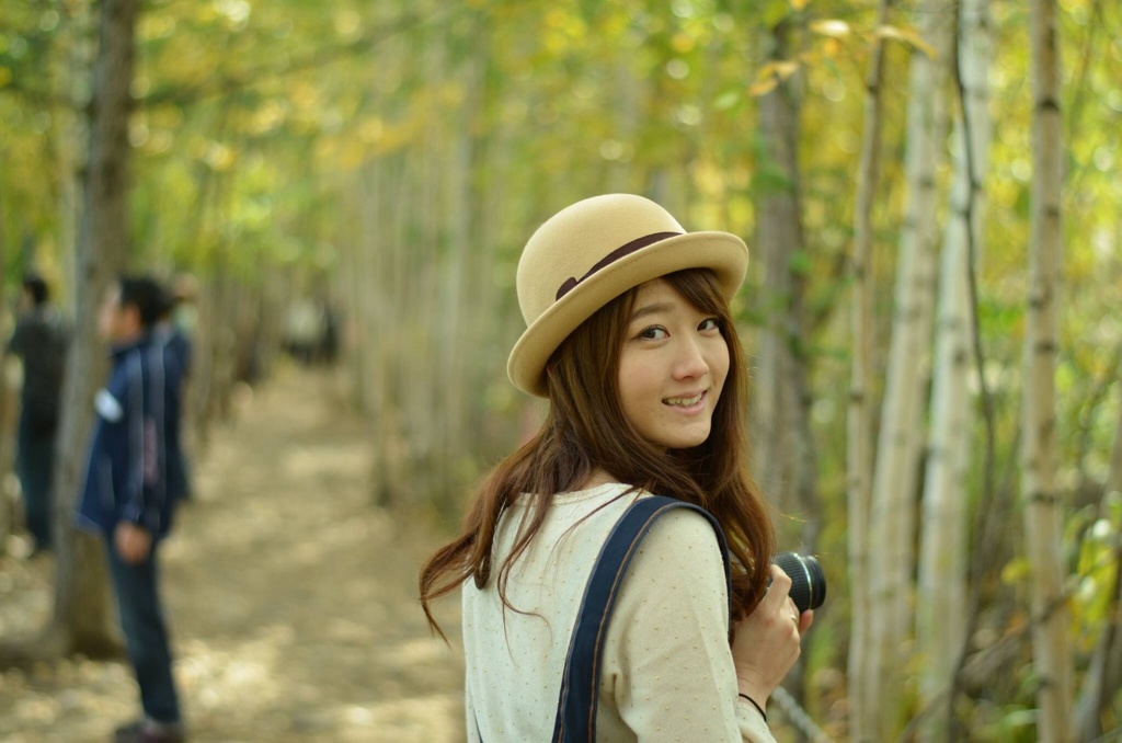 Your smile makes me happy!