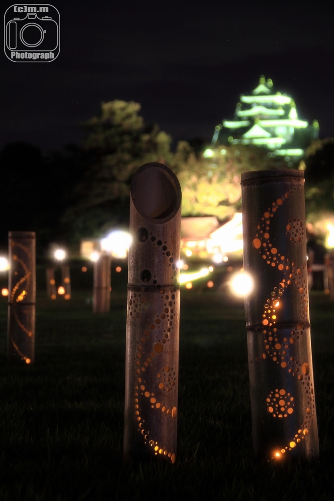 岡山後楽園、幻想庭園