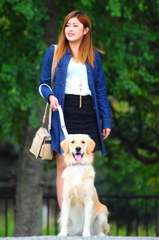 美女と美犬