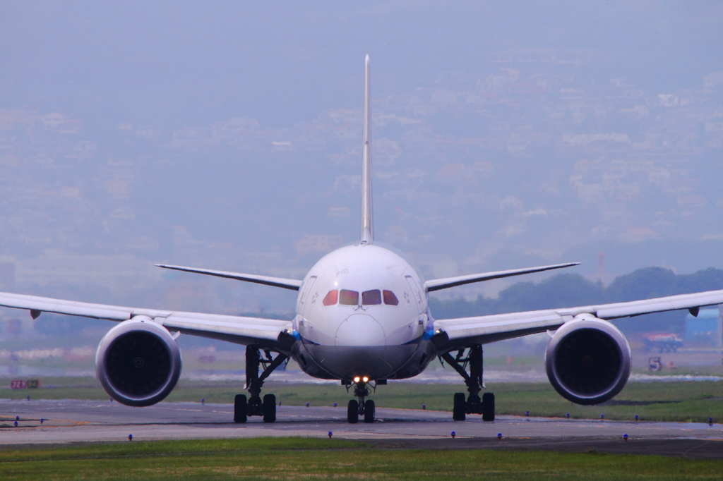 ７８７を真正面から