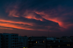 〜選挙の日の夕空〜