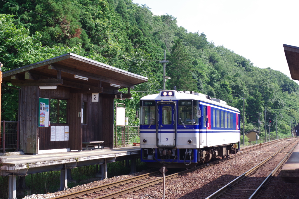 夏のローカル線