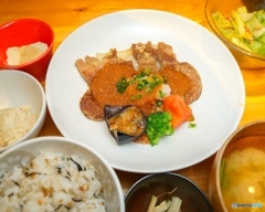 今日の夕飯