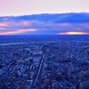 ２０１５元旦　スカイツリーより東の空を望む