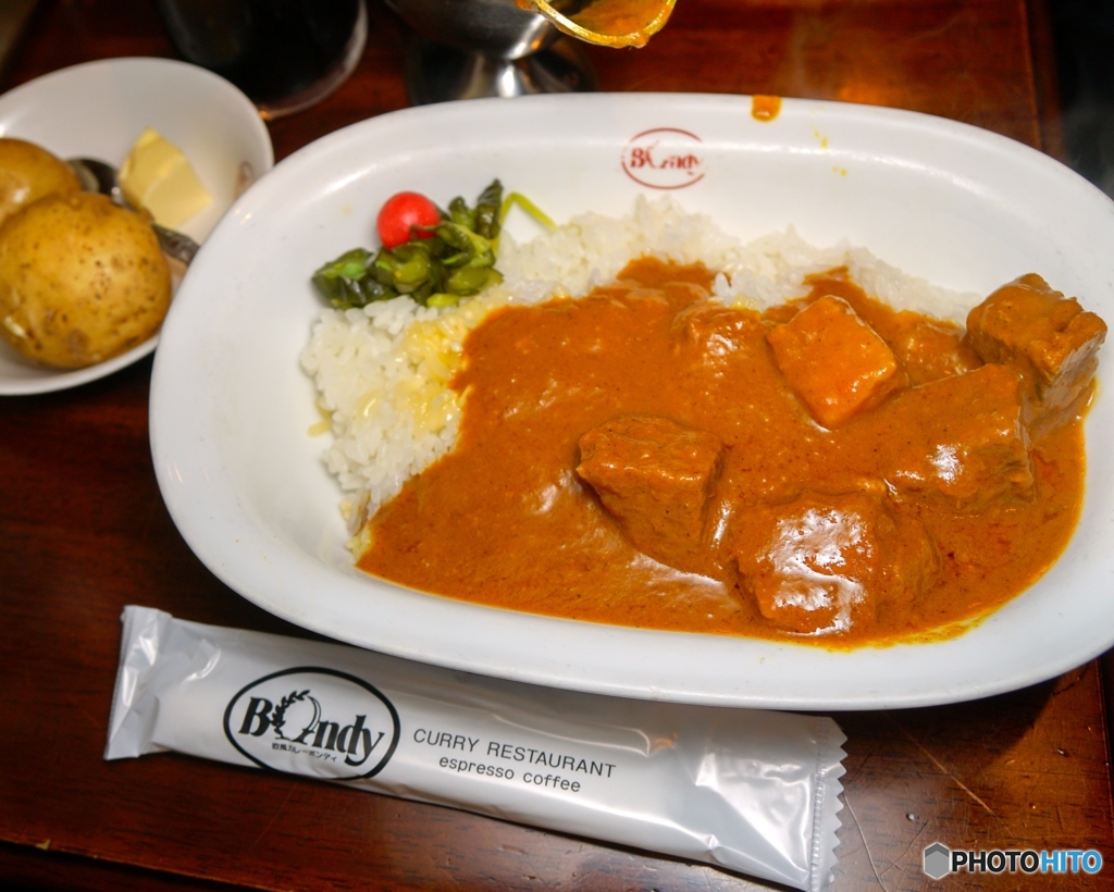 今日の昼食はカレー