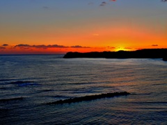 今日の夕暮れ