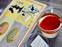 生ゆばと豆乳ぷりん