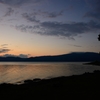 屈斜路湖の夕焼け