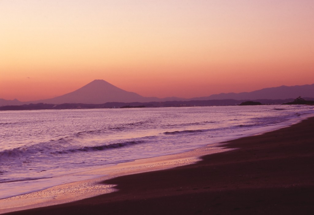 富津岬から