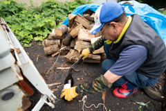 正しいデレキの持ち方