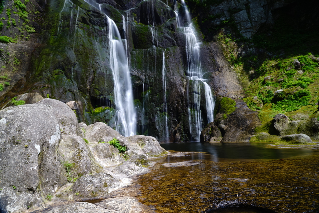 安の滝・・・上段Ⅱ